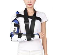 Post OP Arm Immobilizer with Shoulder Sling Stabilizer,Cubital Tunnel Syndrome Physical Therapy and Recovery,for Sleep and Work,Left(Right)