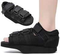 Post Op Recovery Shoe Adjustable Medical Walking Shoe Forefoot Off-Loading Healing Shoe for Post Surgery or Operation Support, Broken Foot, Bunions Broken Big Toe Surgery Forefoot Splint (Medium)