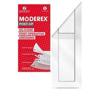Post-Operative Wound Dressing - Sterile, Breathable Absorbent Bandage for Surgical Wounds - Non-Adherent Perforated Soft Silicone Layer, Waterproof Protection, Post-Surgery Recovery (20x10cm x 5)