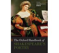 Post - Oxford Handbook of Shakespeare's Poetry - New paperback or soft - P555z