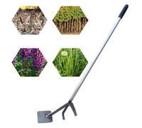 Post Puller Small Tree Root Puller Tool Stand Up Heavy Duty, Leverage Stump Remover Equipment for Trees Thorns Vines, Portable Farm Fence Stake Lifter(L 132 cm (52in))
