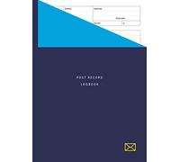 Post Record Logbook: A4 Postage Tracker / Simple Book to Log: Date; Details; Address; Postcode; Carrier and Cost