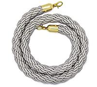 Post Rope, Safety Barrier, Post Rope 3/5/6/10ft, Crowd Control Rope for Queue Divider/F/1.2m(4ft)