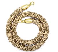 Post Rope, Safety Barrier, Post Rope 3/5/6/10ft, Crowd Control Rope for Queue Divider/R/1.2m(4ft)
