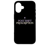 Post Shift Prescription Wine Loving Doctor Physician MD Case for iPhone 16