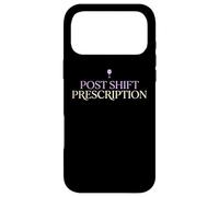 Post Shift Prescription Wine Loving Doctor Physician MD Case for iPhone 17 Pro Max