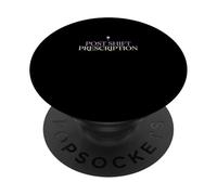 Post Shift Prescription Wine Loving Doctor Physician MD PopSockets Adhesive PopGrip