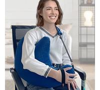 Post Shoulder Surgery Pillow, Rotator Cuff Pillow, Shoulder Pillow for Shoulder Pain Side Sleeper, Arm Pillow for Adults After Surgery, Shoulder Pillow with Sling-for Pain Relief Sleeping (Blue)