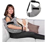 Post Shoulder Surgery Pillow, Soft Rotator Cuff Pillow with Pockets for Arm Shoulder Support Recovery and Healing After Shoulder Surgery Must Haves