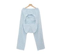 Post Surgery Care Pants, Paralysis Clothing, Adult Open Crotch Pants Clothing Suitable for Elderly People with Limited Mobility and Wheelchair Users(C,M)