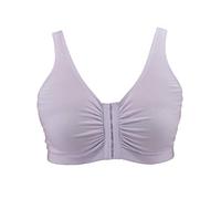 Post Surgery Front Closure Bra-White-42