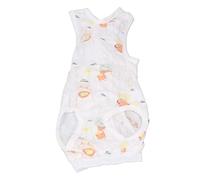 Post Surgery Kitten Pajama Suit, Comfortable, Elastic, Breathable Alternative Cat Recovery Suit (Giraffe Print L)