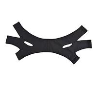 Post Surgical Chin Strap Neck Compression Garment Face Slimmer Firm Support Recovery Wrap For Firming And Tightening Skin Effectively (Black, One Size)