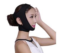 Post SurgicalS Chin Strap Neck And Chin Compression Garment Wrap Face Slimmer (Black, One Size)