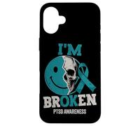 Post Traumatic Stress Disorder PTSD Awareness Case for iPhone 16 Plus