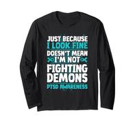Post Traumatic Stress Disorder PTSD Awareness Long Sleeve T-Shirt