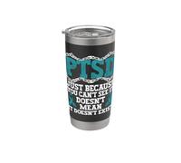 Post Traumatic Stress Disorder PTSD Awareness Stainless Steel Insulated Tumbler