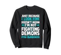 Post Traumatic Stress Disorder PTSD Awareness Sweatshirt
