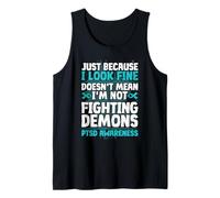 Post Traumatic Stress Disorder PTSD Awareness Tank Top