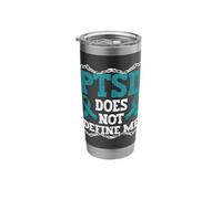 Post Traumatic Stress Disorder PTSD Does not Define me Stainless Steel Insulated Tumbler