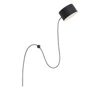 Post Wall Light Black one size