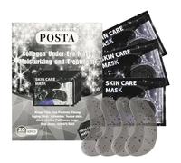 POSTA 20Pairs/40Pcs Collagen Eye Mask, Glitter Under Eye Patches for Dark Circles and Puffiness, Hydrating Eye Skincare Reduce Wrinkles and Fine Lines, Eye Gels Pads for Women and Men