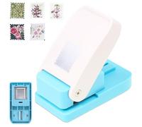 Postage Shape Punch, Rectangular Stamp Shaped Paper Punch, 1x0.8inch Rectangular Postage Stamp Punchs, For Paper Crafting, Scrapbooking And Card Making (1 Pcs)