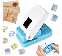 Postage Stamp Punch Rectangular, 1x0.8inch Stamp Paper Punches for Crafts