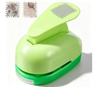 Postage Stamp Punch, Rectangular Lever Action Paper Puncher, Manual Stamp Cutter for Paper Crafts Scrapbooking DIY Card Making, 0.8 x 0.7 Inches