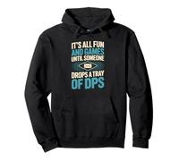 Postal Clerk Fun And Games Until The Whole DPS Tray Falls Pullover Hoodie