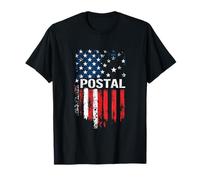 POSTAL Distressed American Flag T-Shirt