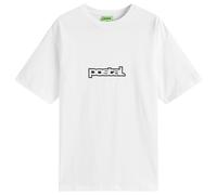 POSTAL Men's Bold Outline Logo T-Shirt White