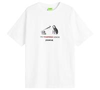 POSTAL Men's His Masters Voice T-Shirt White Small