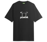 POSTAL Men's Safety Pin T-Shirt Black