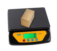 Postal Scale Shipping Scale, Accurate Digital 30kg 66lb/1g 0.1oz Back-Lit LCD Display, Digital Scale for Packages, Letters, Food g/oz/lb/kg/tl/ct Conversion (Black)