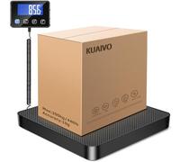 Postal Scales, 200kg/10g High Precision LCD Display Parcel Scales, Parcel Weighing Scales with Hold and Tare Function for Luggage, Package, Warehouse, 2 AAA Batteries and Charging Cable Included