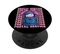 Postal Service Female Postal Worker Mail Lady Post Office PopSockets Adhesive PopGrip