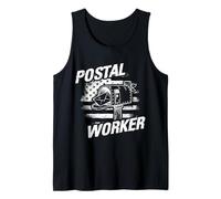 Postal Worker American Flag Tank Top
