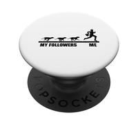 Postal Worker Funny Delivery Mailman Dog PopSockets Adhesive PopGrip
