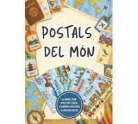 Postals del món 1. Llibre amb il·lustracions per pintar per a nens i nenes (Les postals de l'Ona)