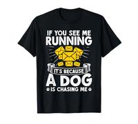Postboten IF You See ME Running ITS Because A Dog PostalBoat T-Shirt
