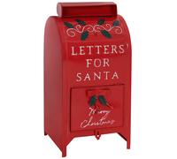 Postbox Christmas Decoration Red - 47cm