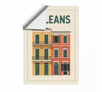 Postcard from New Orleans Vintage Unframed Wall Art Print A4 (29.7×21cm), Wall Decor for Living Room, Bedroom, Office & Home, Art Gift