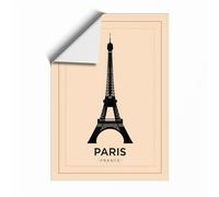 Postcard from Paris Vintage Unframed Wall Art Print A4 (29.7×21cm), Wall Decor for Living Room, Bedroom, Office & Home, Art Gift