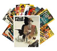 Postcard Pack 24pcs Film Noir Vintage Movie Poster Hardboiled Detective