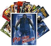 Postcard Pack 24pcs Frankenstein Monster Vintage Trash Horror Thriller Movie Posters