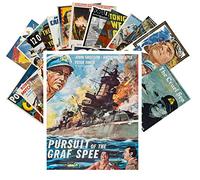 Postcard Pack 24pcs War Ships and Planes WWII Vintage Military Movie Posters Ads