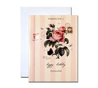 Postcard Paris Birthday Greeting Card Second Nature Yours Truly Cards
