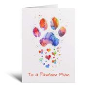 Postcard Prints - Mother's Day Card From The Dog Mother's Day Mothers Day card Mothering Sunday Happy Mother's Day Card For Mom Mommy Mum Mummy