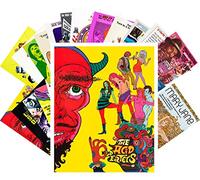 Postcard Set 24pcs Hippie and Psychedelic Movies Vintage Film Posters